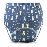 Waterproof Breathable Cotton Potty Training Pants for Babies (Blue Bears)